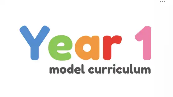 Year 1 music curriculum overview diagram