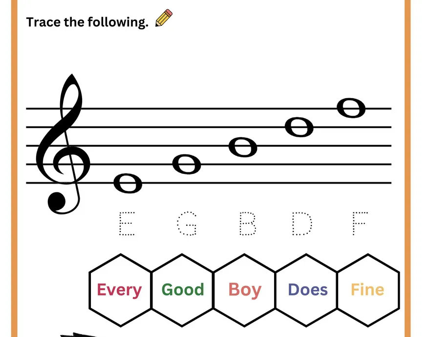 Printable KS2 music workbooks and ukulele practice for Year 3