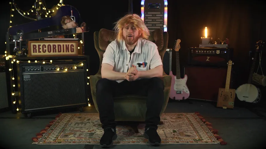 Illustration of 1950s Rock and Roll bands and key artists for Year 4