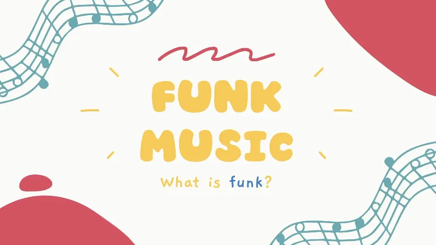 Children analysing Rock and Funk recordings with worksheets and listening games