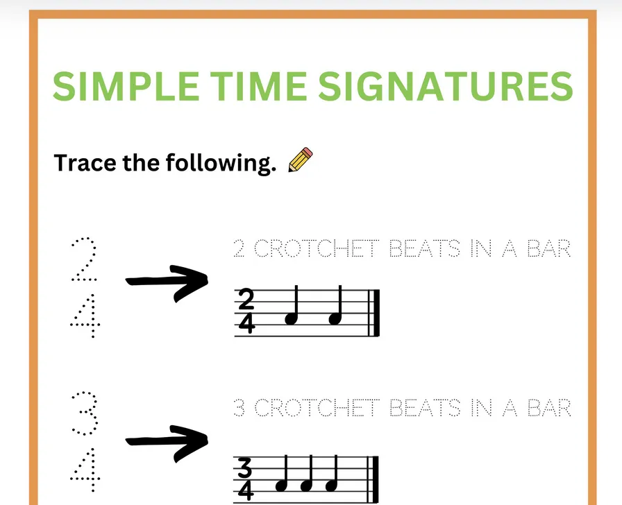 Printable KS2 music workbooks reused from the Year 5 template