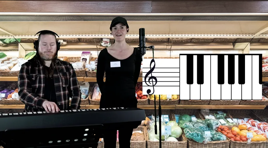 Year 6 pupil deciding if a chord is major or minor using Harmony and Musical Cabbage activities