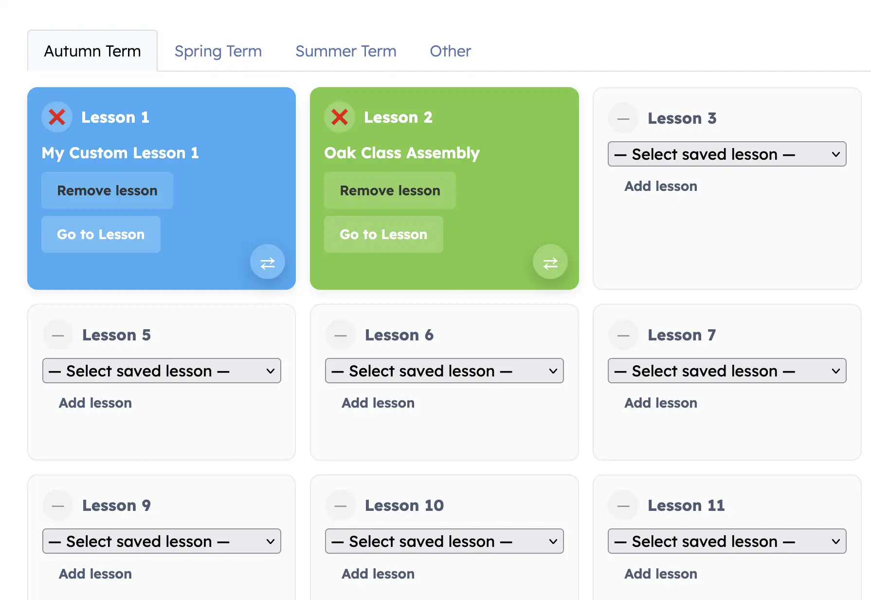 Curriculum Designer and Content Bank for custom pathways