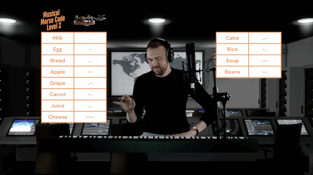 Year 1 musical codes and early notation